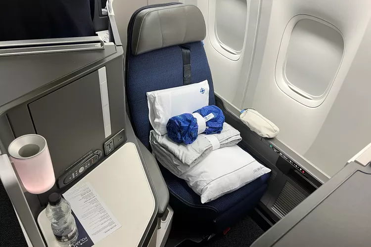 business class seat